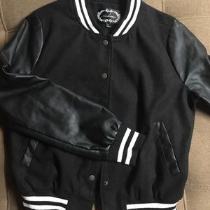 Baseball bomber jacket